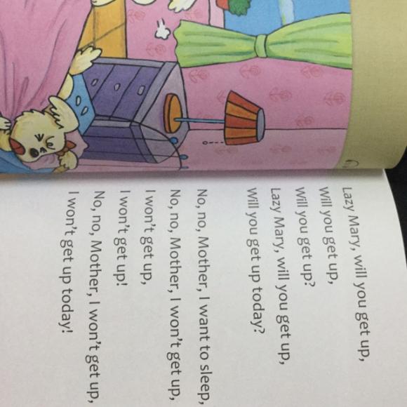 学唱英语儿歌4-懒惰的玛丽lazy mary