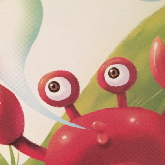 047 吐泡泡的小螃蟹