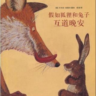 [一兜故事会]听绘本：假如狐狸和兔子互道晚安
