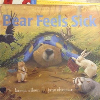 【双语故事】Bear feels sick