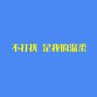 不打扰，是我的温柔（耳机版）