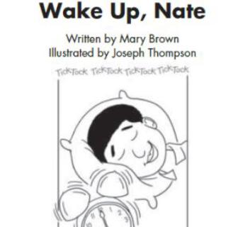 Wake up, Nate