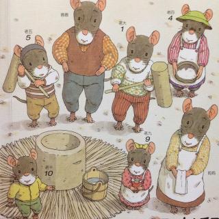 骏骏哥哥读绘本-《十四只老鼠捣年糕》