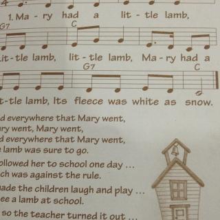 2.MARY HAD A LlTTLE LAMB