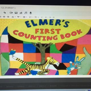 Elmer's first counting book