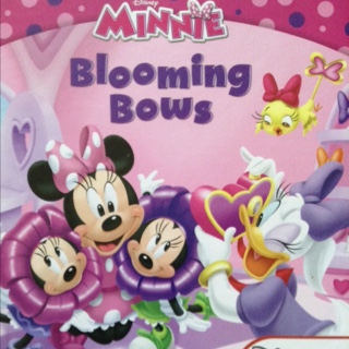 【英文故事】Minnie-Blooming bows