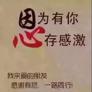 感谢每一次相遇