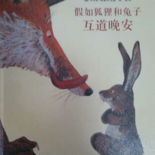 【小船儿绘本馆】《假如狐狸和兔子互道晚安》
