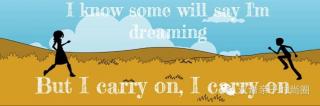 Carry on dreaming每日朗读 |主播农农爸,主持哆哆妈(12.2微信看听)