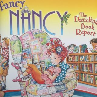 I can read~Fancy Nancy The Dazzling Book Report