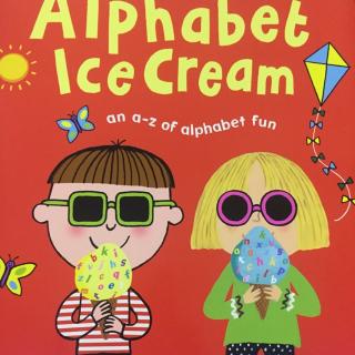 alphabet ice cream—字母绘本