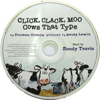  英文原版绘本《Click Clack Moo Cows That Type》(会打字的牛)