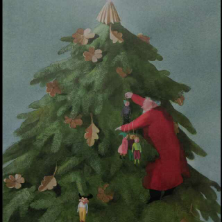 《圣诞前夜》莉丝贝特.茨韦尔格世界名著绘本