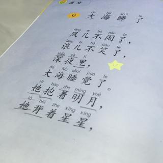 大海睡了诗歌作者图片