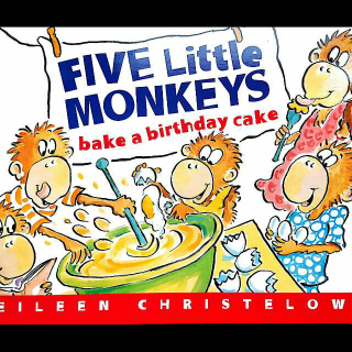 20151216five little monkeys bake a birthday cake