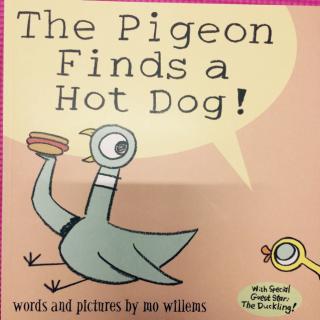 The Pigeon Finds a hot dog by Mo Willems 