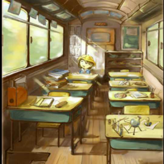 《窗边的小豆豆》---电车教室