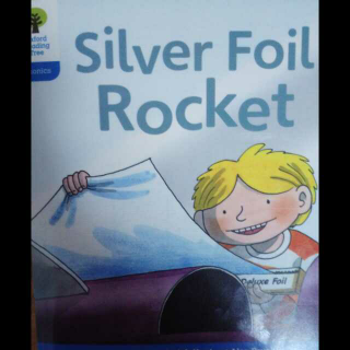 Silver foil rocket