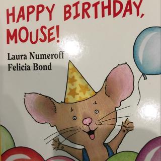 Happy birthday, mouse