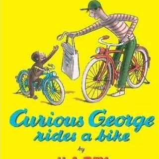 经典英文绘本《好奇的乔治骑自行车》