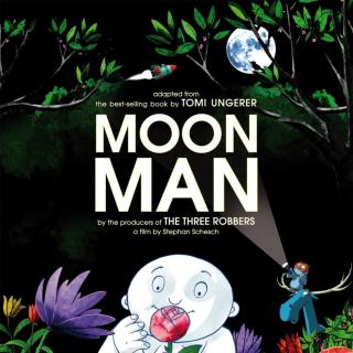 经典英文绘本故事moon man 《月亮人》