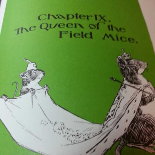The wonderful wizard of OZ (Chapter IX The queen of the field mice)