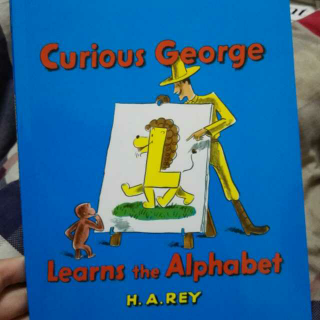 20160116《curious george learns the alphabet》