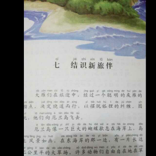 尼尔斯骑鹅旅行记七结识新旅伴