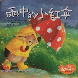 雨中的小红伞