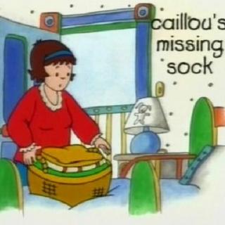 9~03 caillou’s missing sock