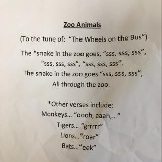 Zoo Animals