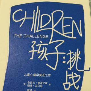 《孩子：挑战》第二十章：不轻易取悦，有说“不”的勇气