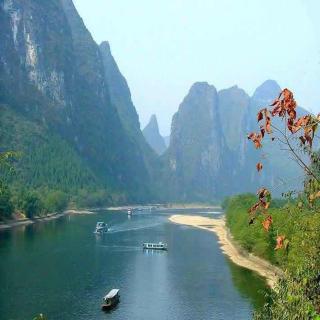 桂林：印象桂林，水墨画中游