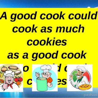 Ann三步递进法绕口令A Good Cook Could Cook Cookies