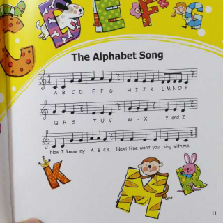 The Alphabet song 字母歌 讲读（精读）课