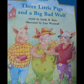 Three little pigs and a big bad wolf