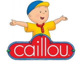 Caillou learns to swim