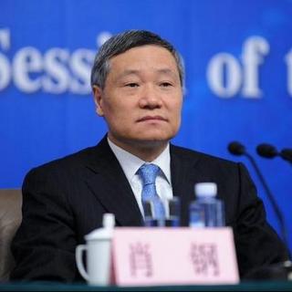 中国证监会主席肖钢被免职
