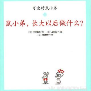 绘本故事《鼠小弟,长大以后做什么?》（20）