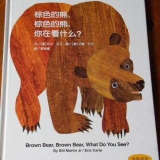 亲子共读——《棕色的熊，棕色的熊，你在看什么》