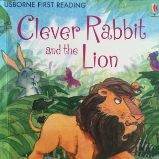 Clever rabbit and the lion