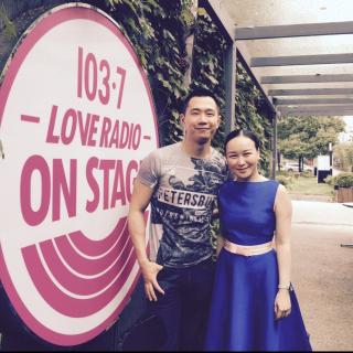 （上）陈胤希做客LoveRadio音乐现场秀