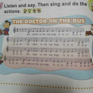 【yoyo唱英文歌】The doctor on the bus