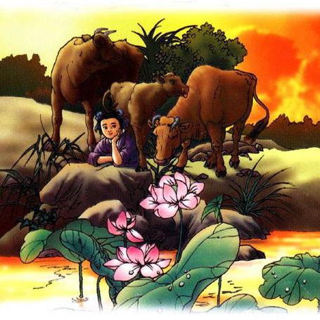 aaron妈咪讲故事啦~王冕学画