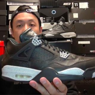 Sneaker 看你老师球鞋介绍097 - Air Jordan 4 Oreo 乔丹四代奥利奥