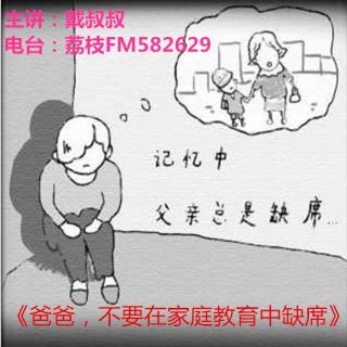 《爸爸，不要在家庭教育中缺席》讲座回放