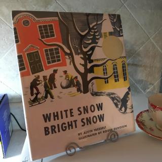 英语小诗丨White snow， bright snow