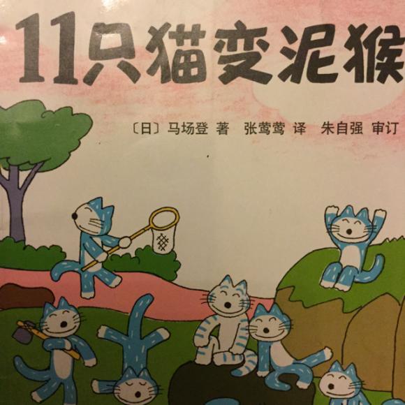 《11只猫变泥猴》