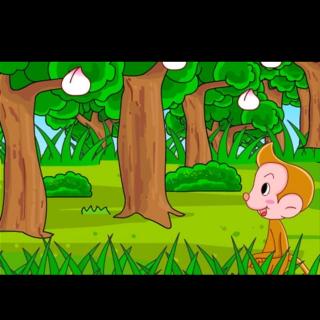 猴子摘桃子