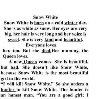 Snow White 